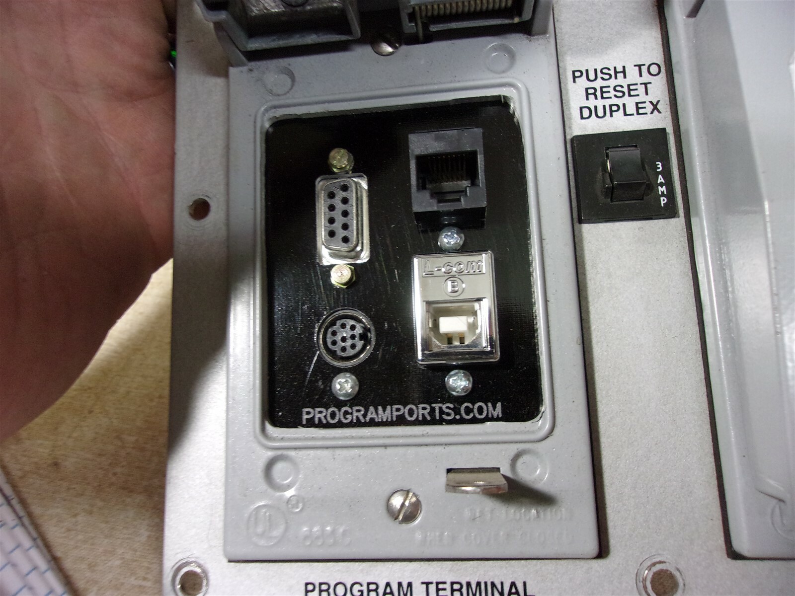 Weco Products E186720 Program Terminal Panel *FREE SHIPPING*