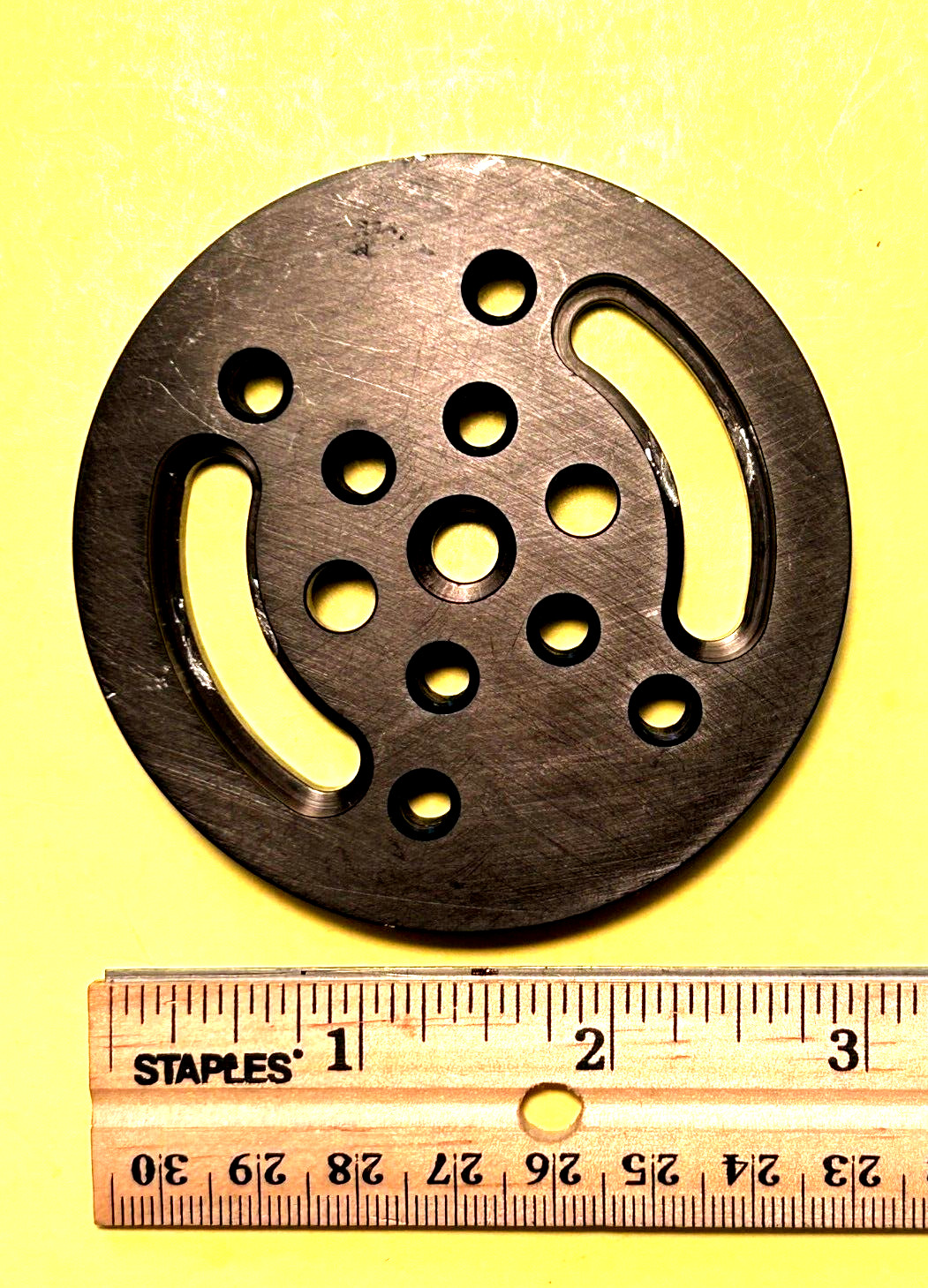 NRC Newport 3″ diameter rotary adapter model 30 baseplate