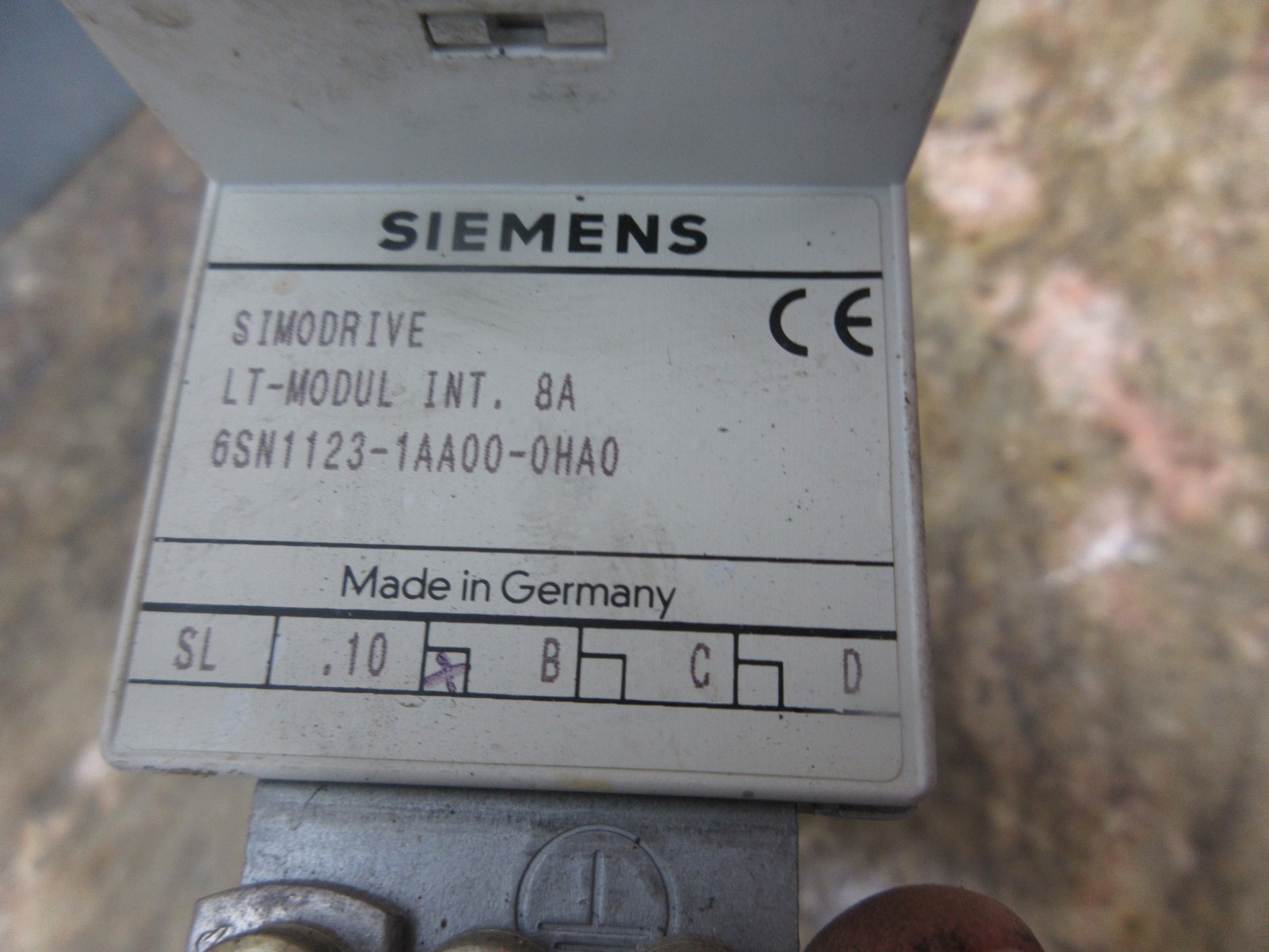 SIEMENS 6SN1123-1AA00-0HA0 SIMODRIVE 6SN1123-1AA00-0HA0 EACH 1