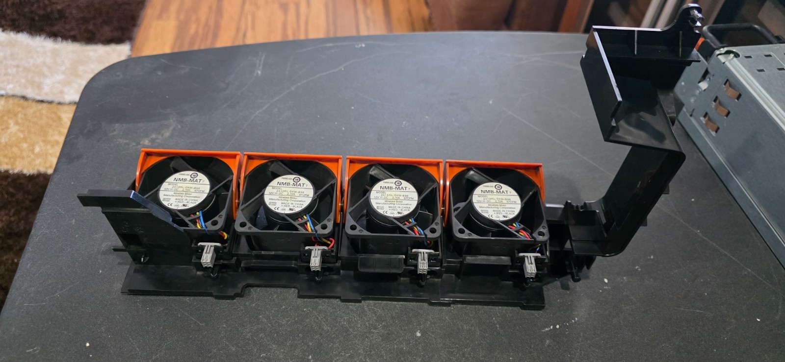 4 Fan Assembly PR-970-Bracket PFC0612DE-Fan