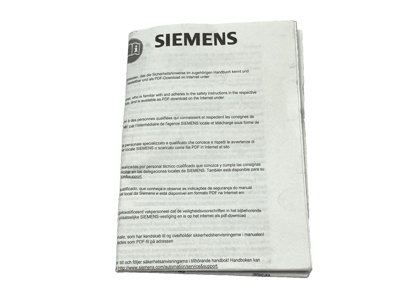 Siemens G120 FSA Accessory Kit IP20