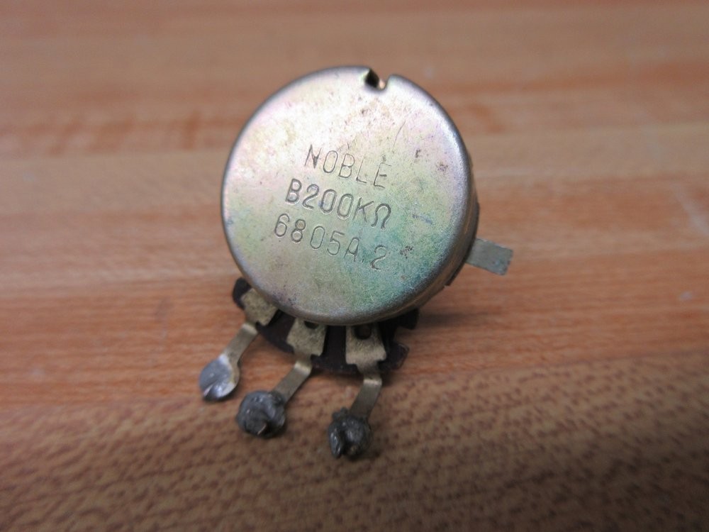 Noble B200K OHMS Potentiometer 6805A.2