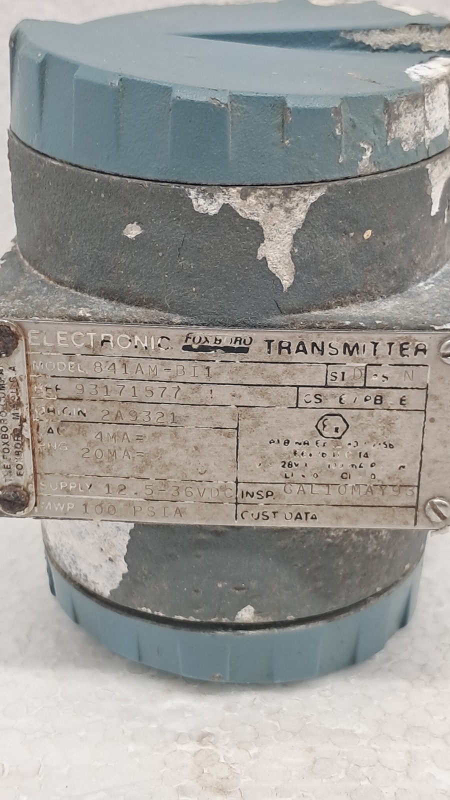 FOXBORO 841AM-AI1 ELECTRONIC TRANSMITTER