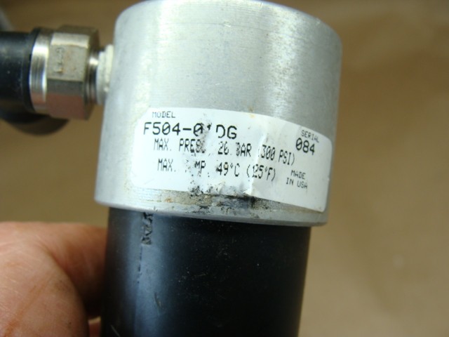 WATTS MINIATURE FILTER F504-01DG MAX PRESS 300PSI