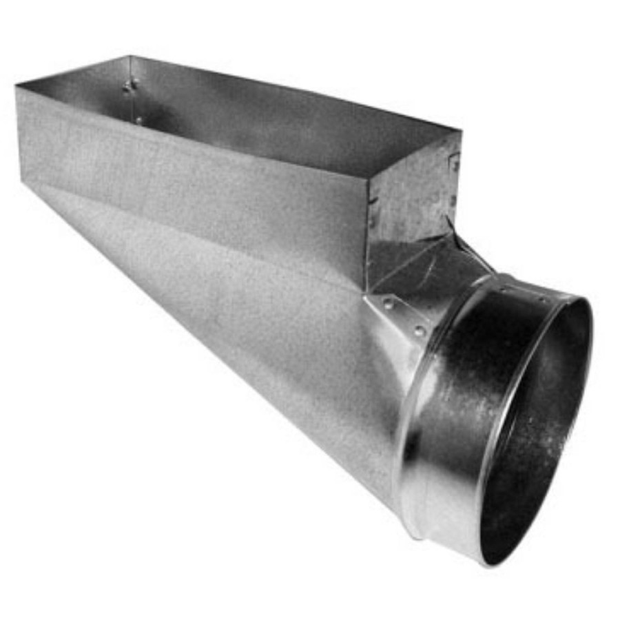 Southwark Metal 28R 2-1/4″ Sheet Metal Pipe Boot End 12×6
