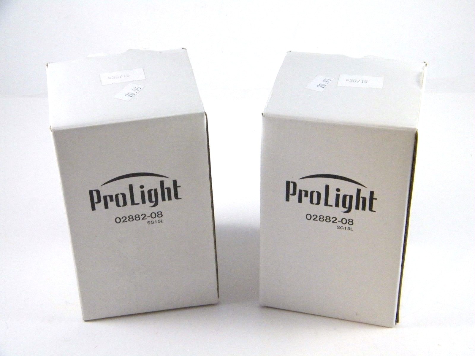 (2) PROLIGHT BULB, PRO LIGHT 02882-08, SG15L, 15 WATT, 12Ov, G30 / 15 ~ NOS NEW