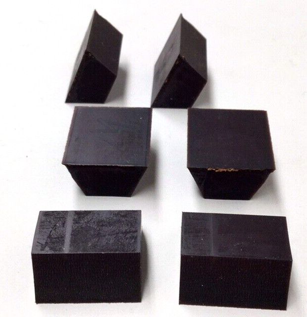 Supfina 68141204 Insert Rubber Based 15/16″W 1/2″H 15/16″L 1/2″W Top (Pack Of 6)