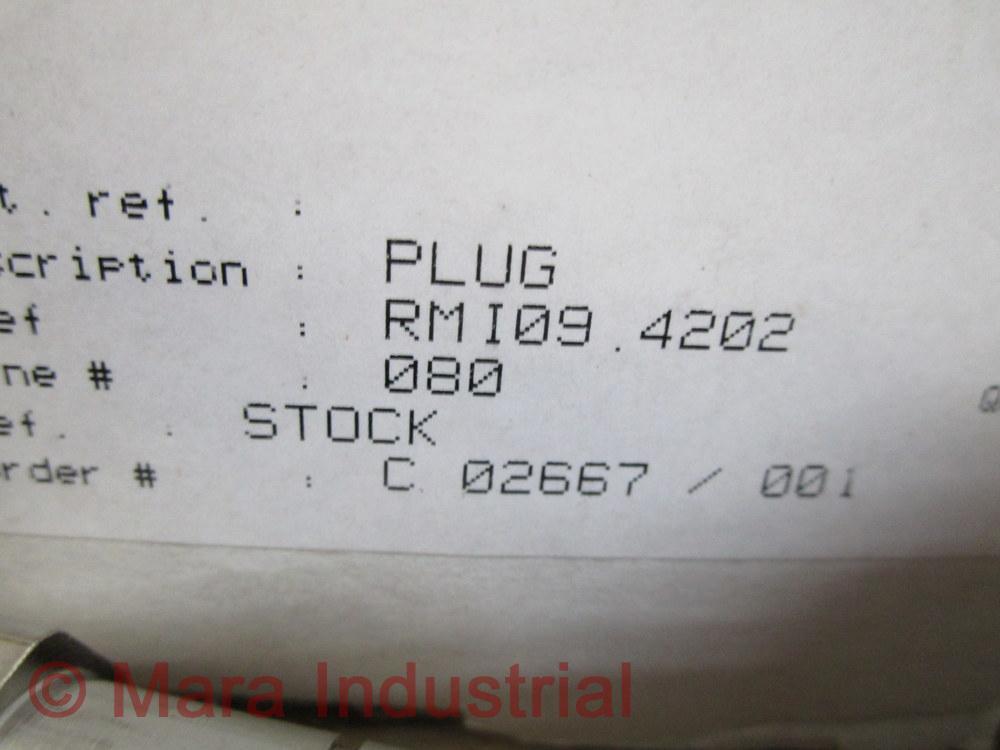 Staubli RMI094202 Plug RMI094202 (Pack of 30)