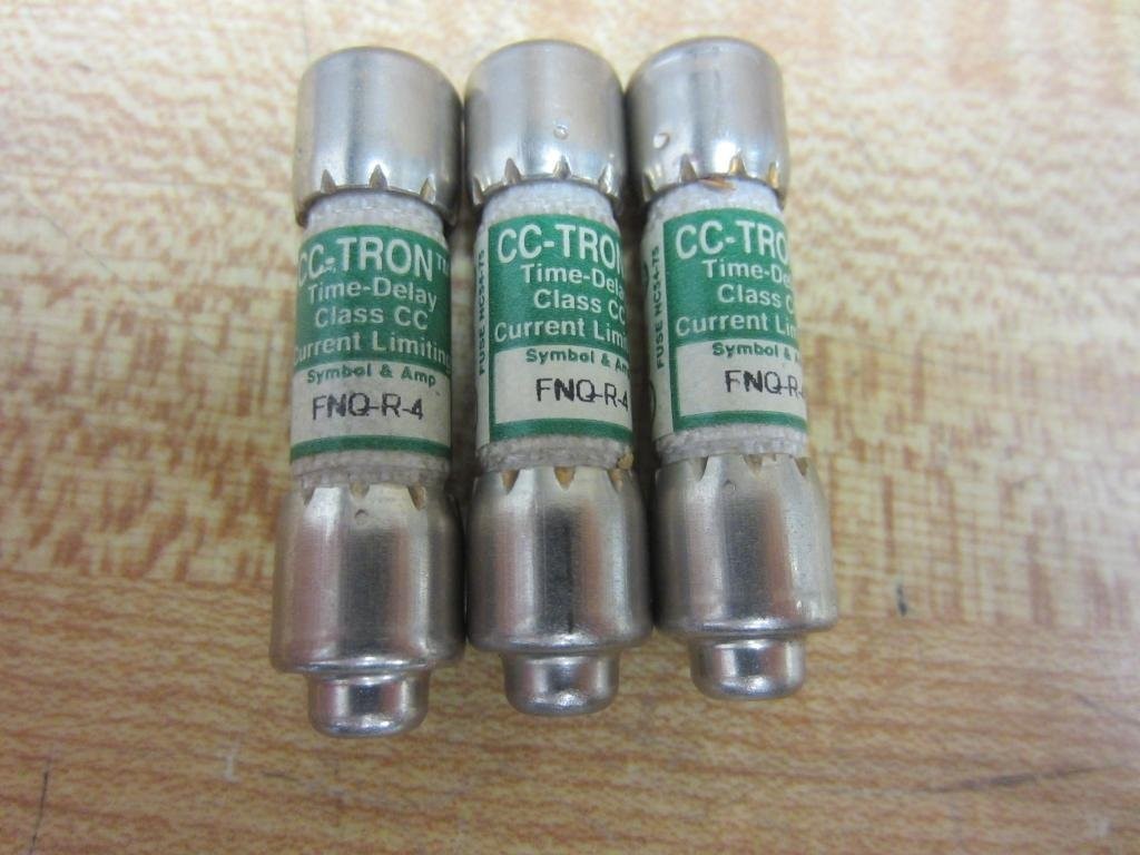 Bussmann FNQ-R-4 Fuse FNQR4 CC-Tron Cooper (Pack of 3) – New No Box