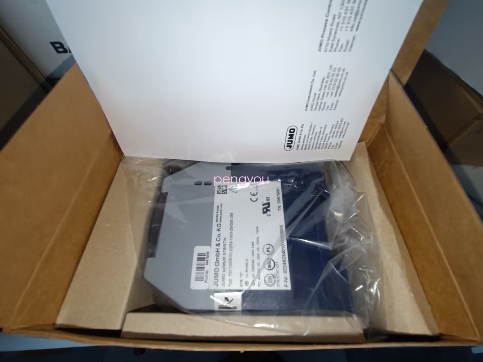 JUMO Temperature Transmitter 701150/8-01-02.53-1003-25/005 New fedex or DHL