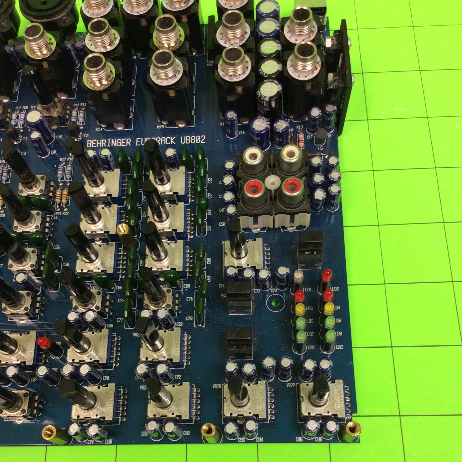 Behringer Eurorack UB802 Audio Mixer Main Board