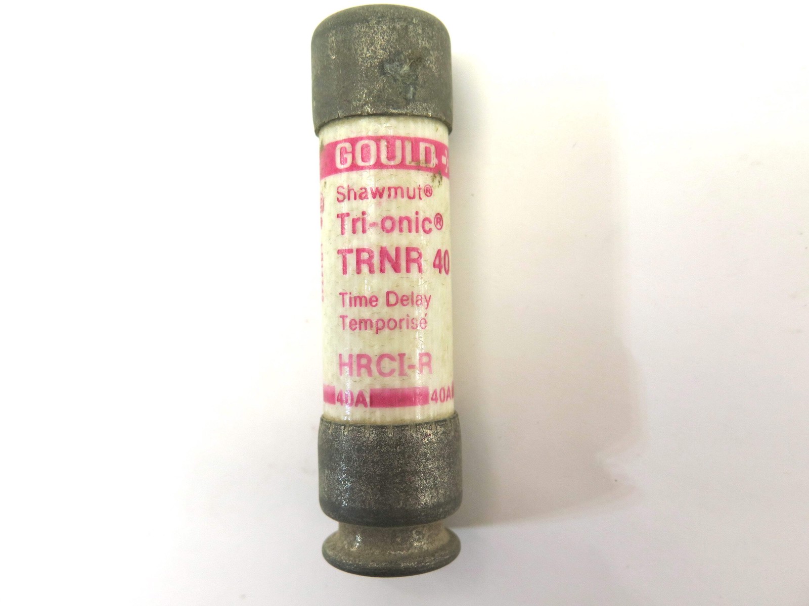 Gould Fuse Tri-onic HRCI-R TRNR 40 250V Type D LOT OF 4