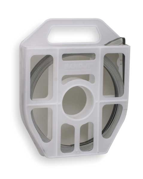Band-It GRC144-P900 Stainless Steel Band, 50 ft. L, 30 mil