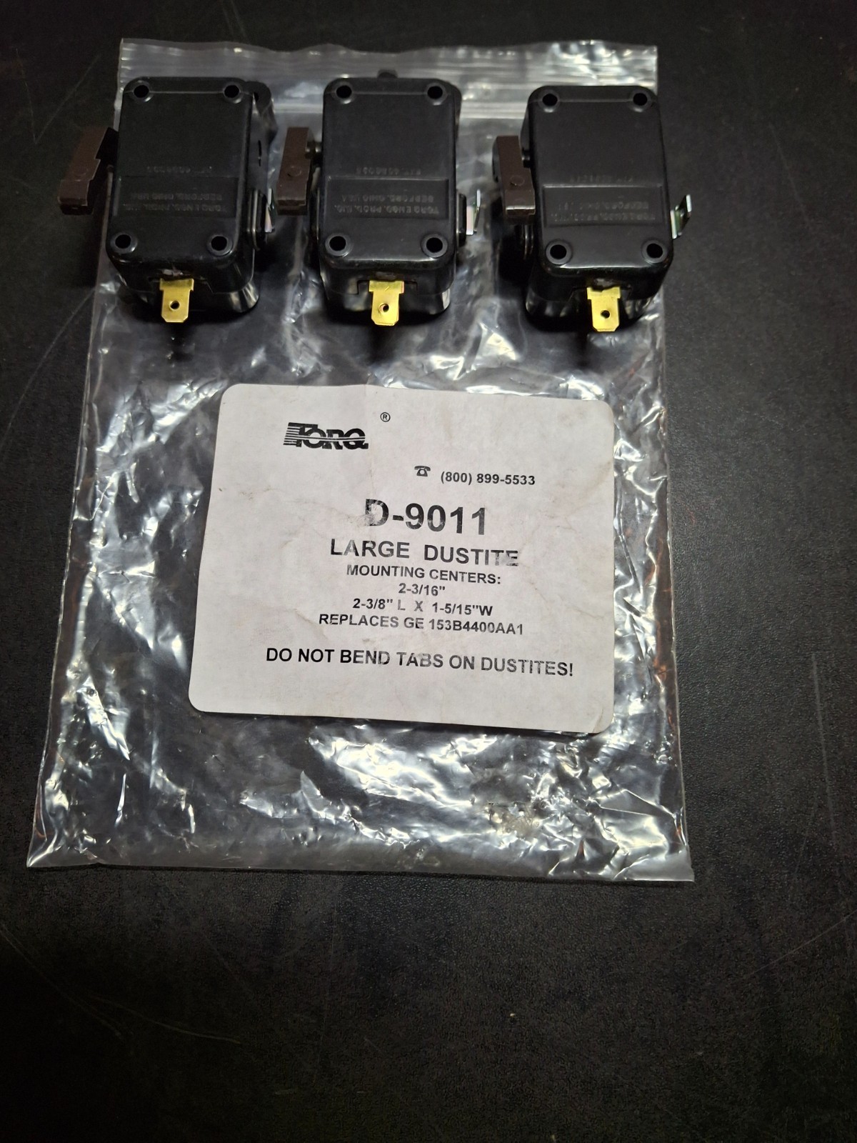 Torq Stationary Switch #D-9011 2 3/16″ Mounting Centers GE #153B4400AA1
