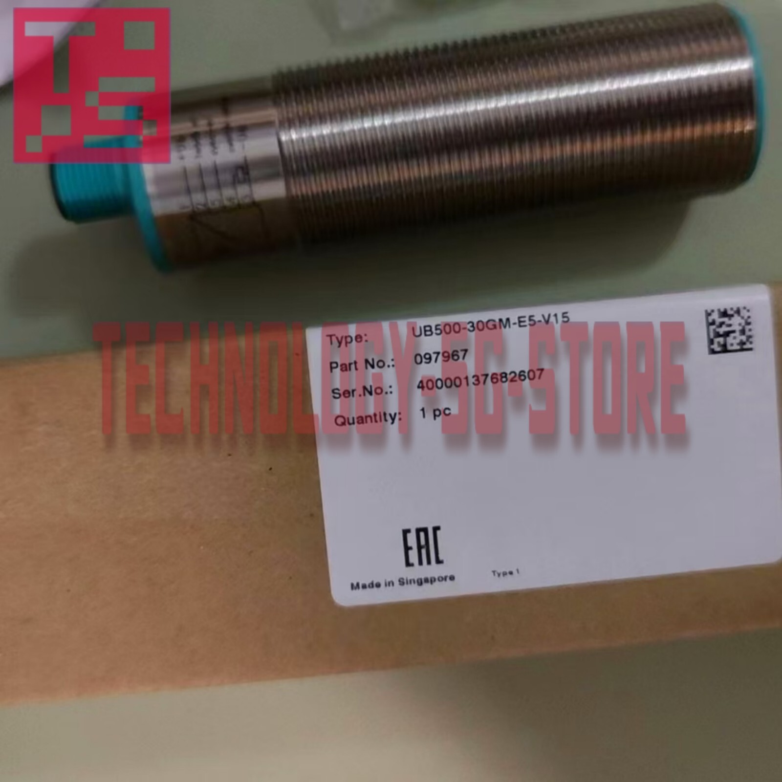 PEPPERL+FUCHS UB500-30GM-E5-V15 Ultrasonic Sensor# 1pcs New In Box