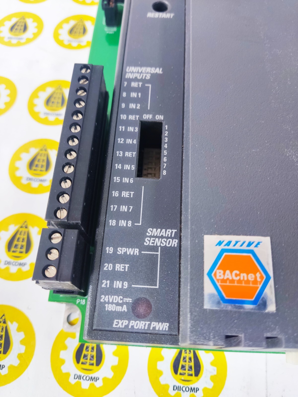 Schneider Electric Andover Controls B3810 BACnet, 8 Universal Inputs, Output