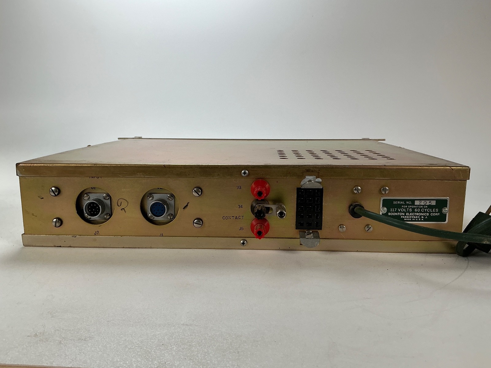 Vintage 1960s Boonton 22A/62B Precision Resistance Reference & Voltage Standard