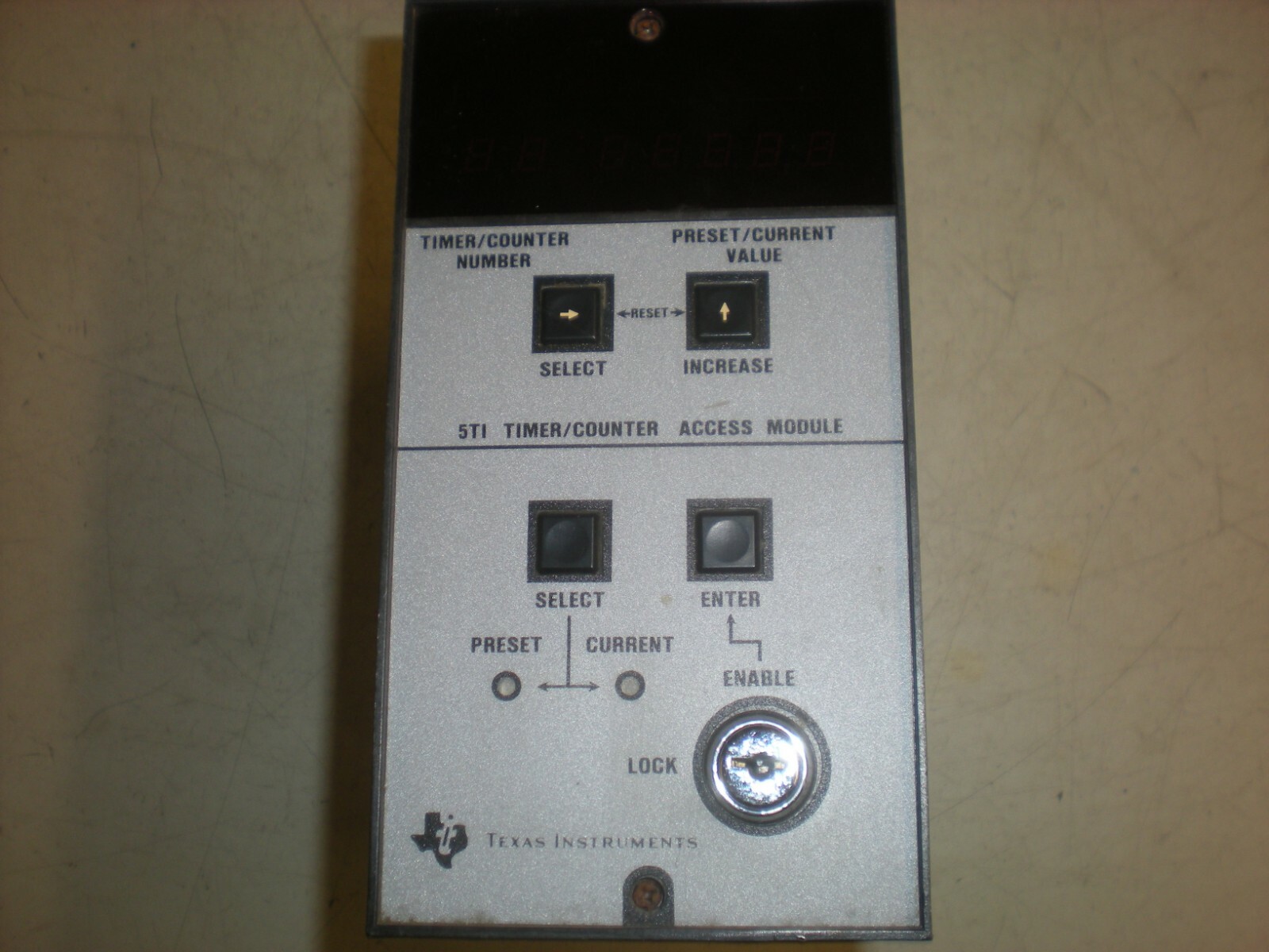 Texas Instruments 5TI-3201 Timer Counter Module – Untested – No Key