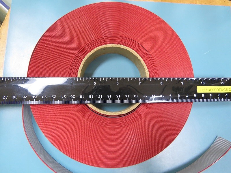 Alpha wire 3580/15 SL005 Qty of 75 per Lot Flat Ribbon Cable Gray 15 Conductors