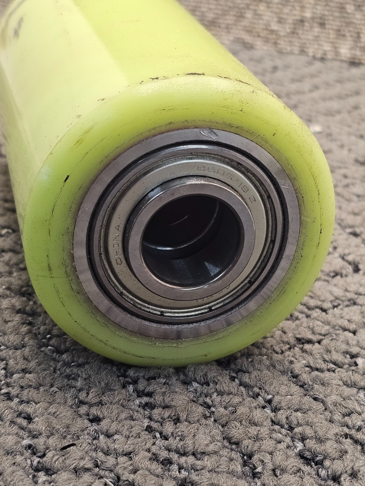 4GEN Poly Wheel 6-1/4″ x 3-1/8″ Lime Green 8505/18Z Bearing