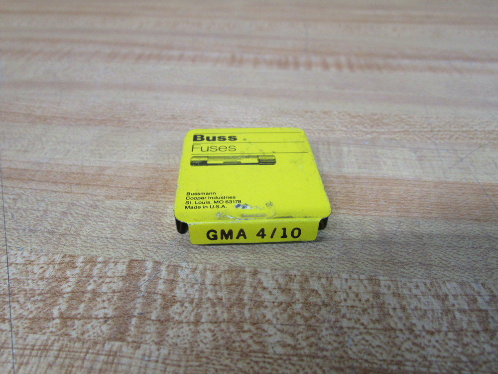 Buss GMA-4/10 Bussmann Cooper Fuse GMA410 (Pack of 10)
