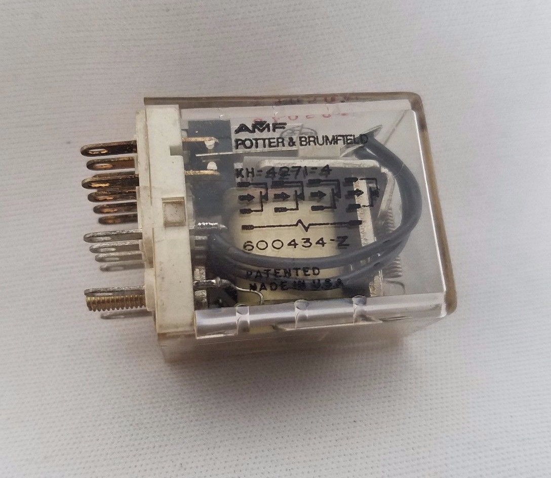 AMF Potter & Brumfield KH-4271-4 Relay 120V KH42714