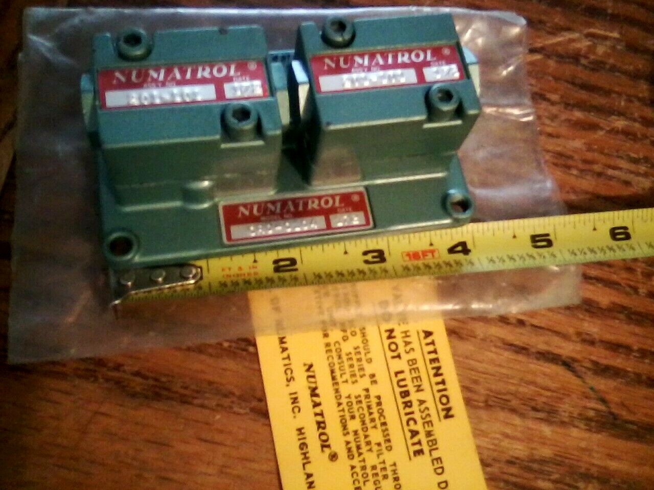 *NEW* ……… NUMATICS ORO-0104 0R0-0104 AND 2 (201-101) AIR SOLENOID VALVES