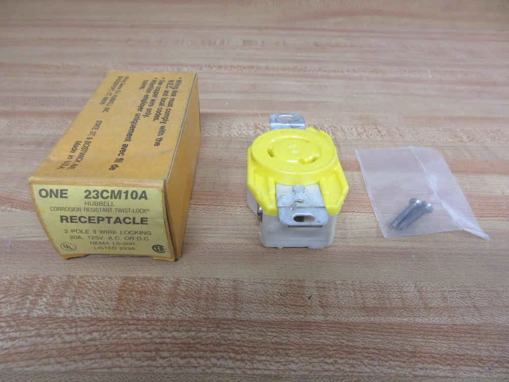 Hubbell 23CM10A Receptacle