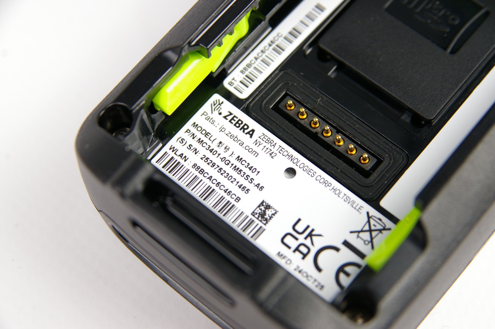Zebra MC3401 MC3401-0G1M53SS-A6 Data Acquisition Device