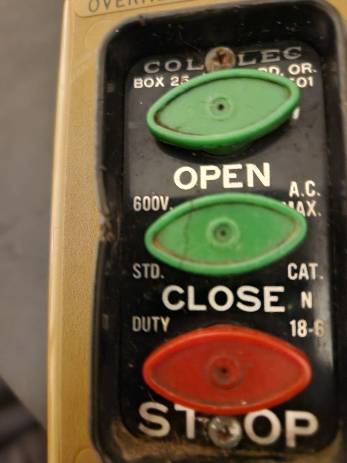 Overhead Door PBS-3 Garage Door Opener Control Station PBS