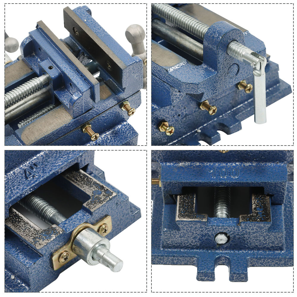 For Machines Compound 2 Way Heavy Duty Vise Clamp Machine 4-Inch Drill Press