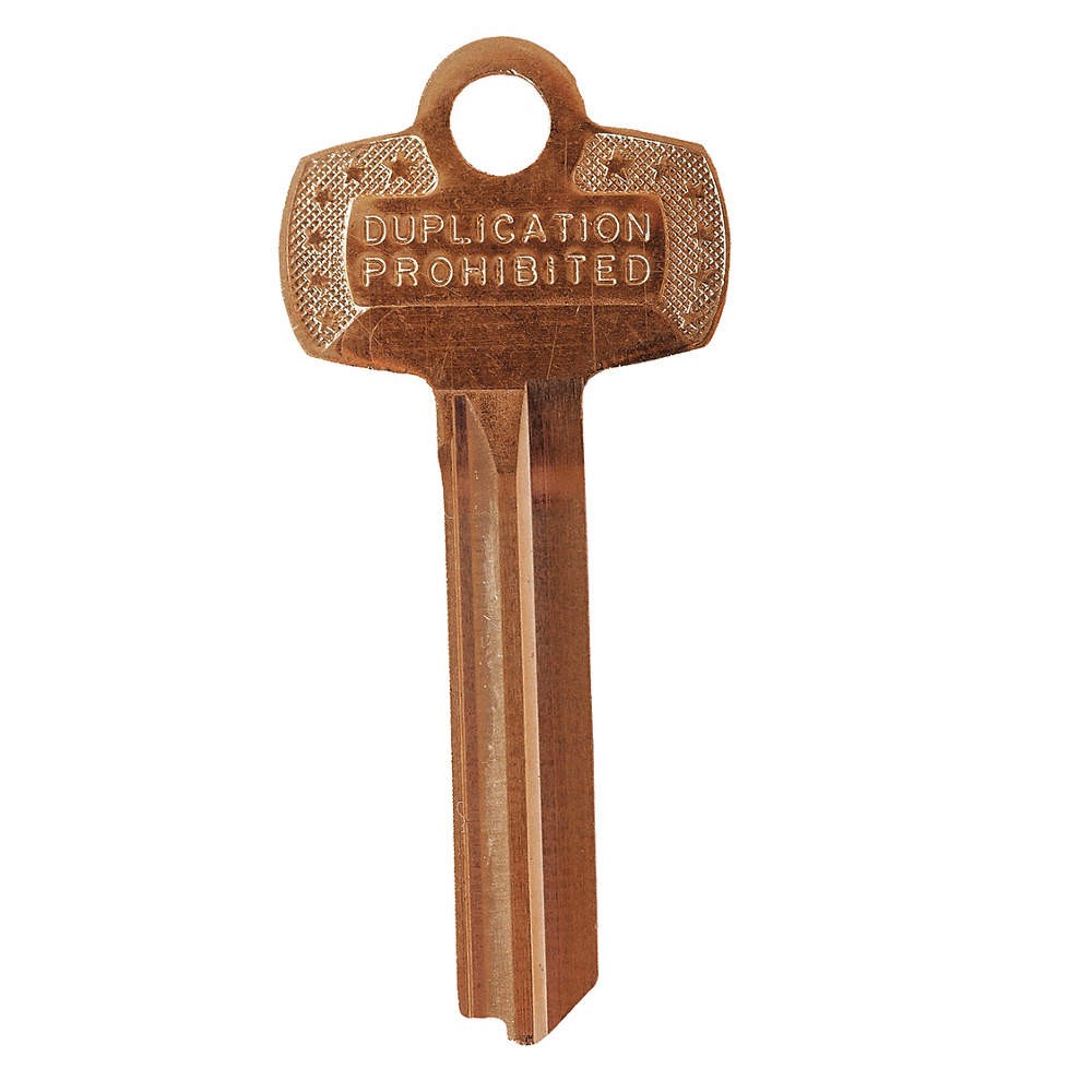 BEST 1A1TC1KS473KS800 Key Blank, Type TC,Brass 52HK64