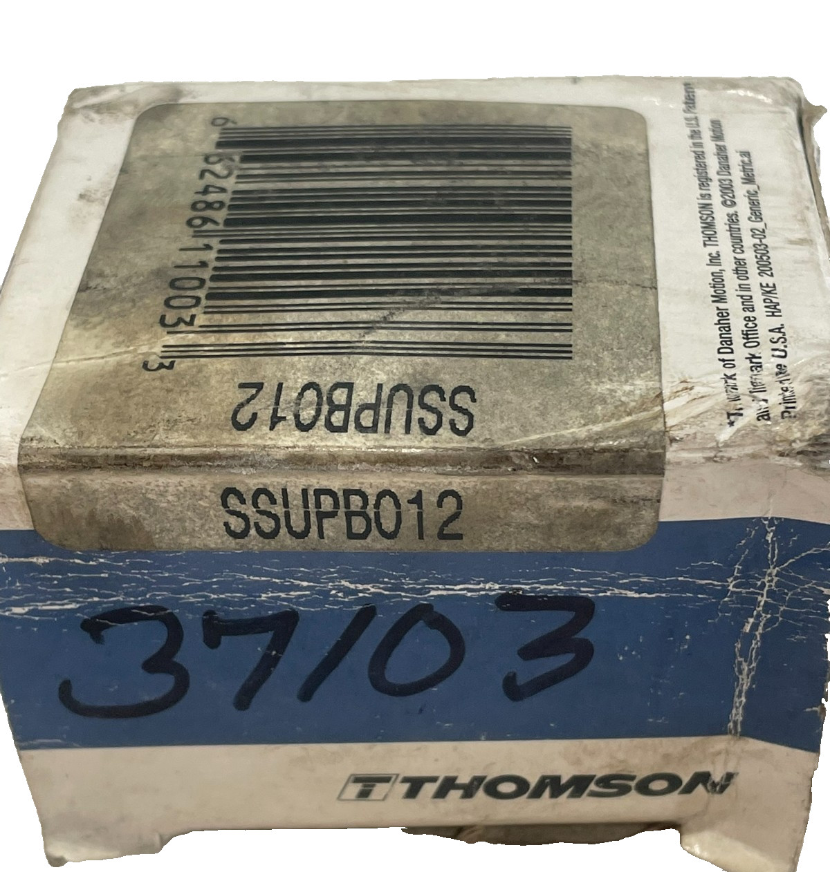 NEW THOMSON SSU PB0 12 PILLOW BLOCK BEARING SSUPB012