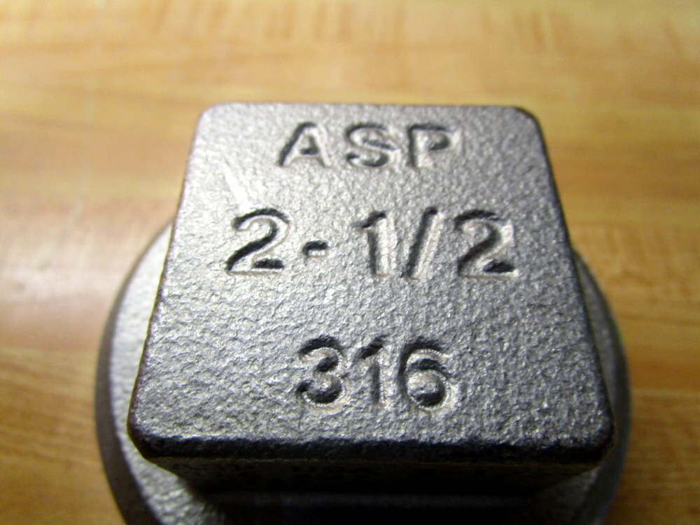 ASP SP114 0A3436C Fitting 2-1/2 316