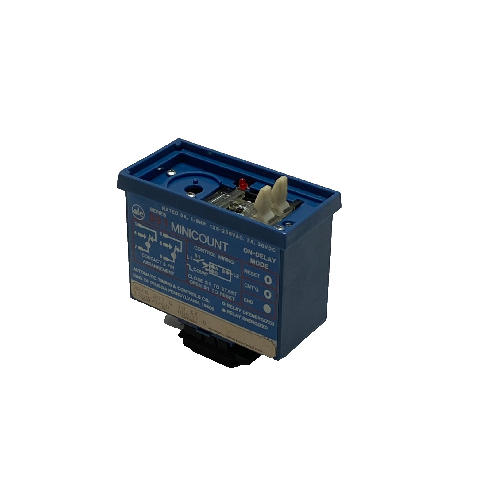 ATC 331B 357 Q 10 XX Minicount 120V 50/60HZ