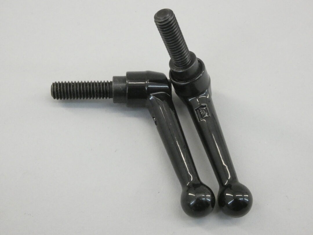*Lot of 2* Adjustable Knob Threaded Handles 3/8-16 Thread 1-3/16″ Stud Length…
