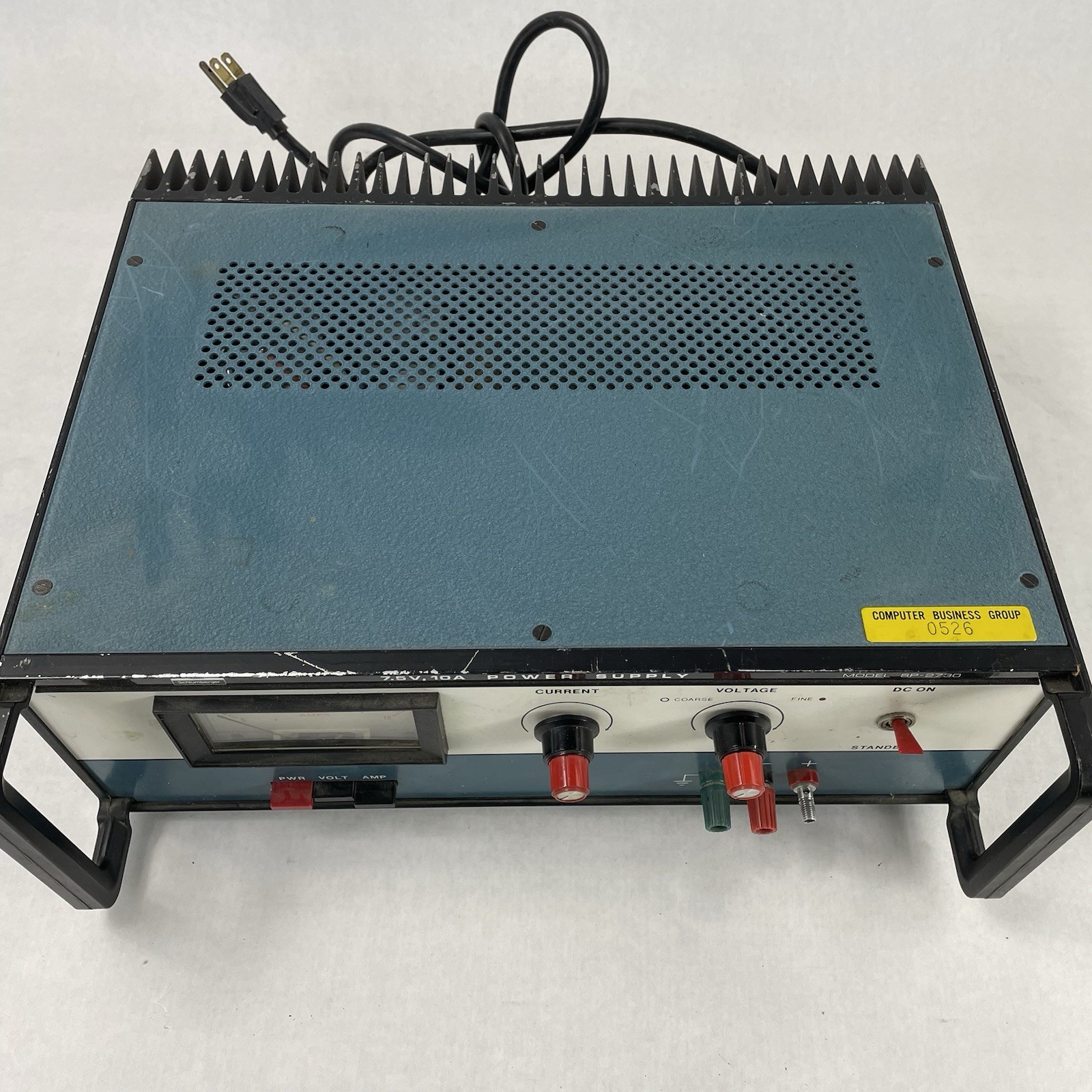 Heath Schlumberger SP-2730 Power Supply 7.5 V 10 A