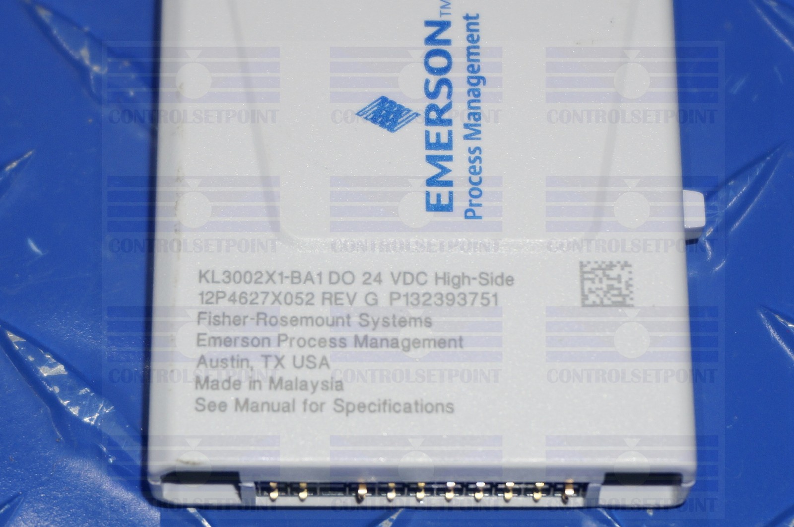 EMERSON DELTAV KL3002X1-BA1 DO 24 VDC HIGH-SIDE CHARMS 12P4627 SE4302T01