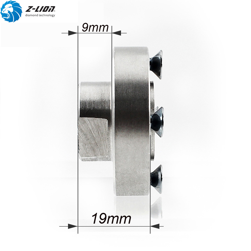 2PCS Angle Grinder Flange 5-8/11 22mm Fixed Aluminium Replacement Power Tools