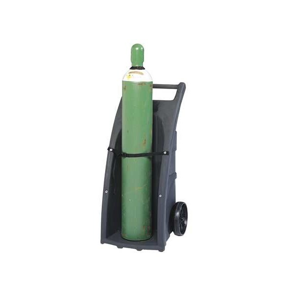 Gas Cylinder Truck, 1 Cylinder, 250 Lb., 7301-Bk