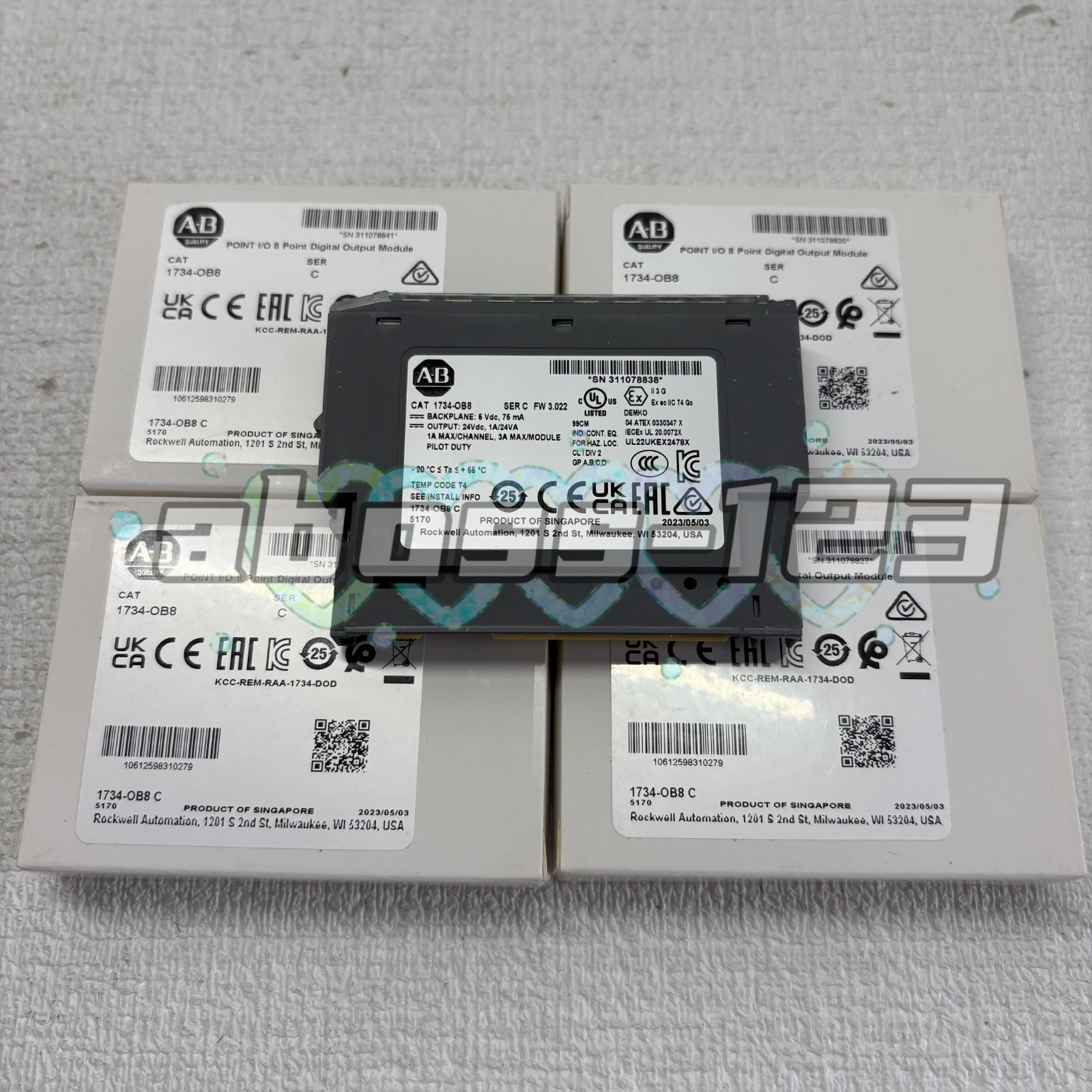 Brand 1734-OB8 Ser C Digital Output Module#1pcs new in box