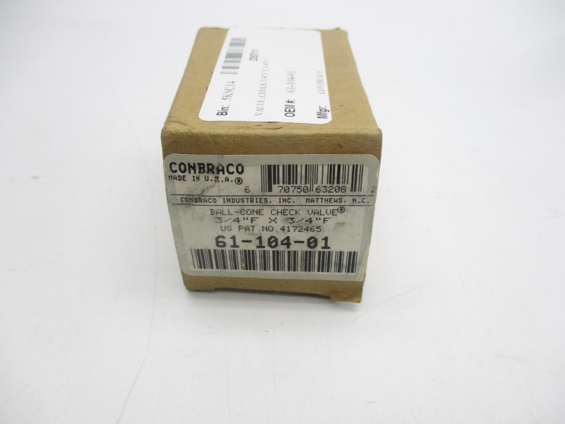 CONBRACO 61-104-01 3/4″ NSMP
