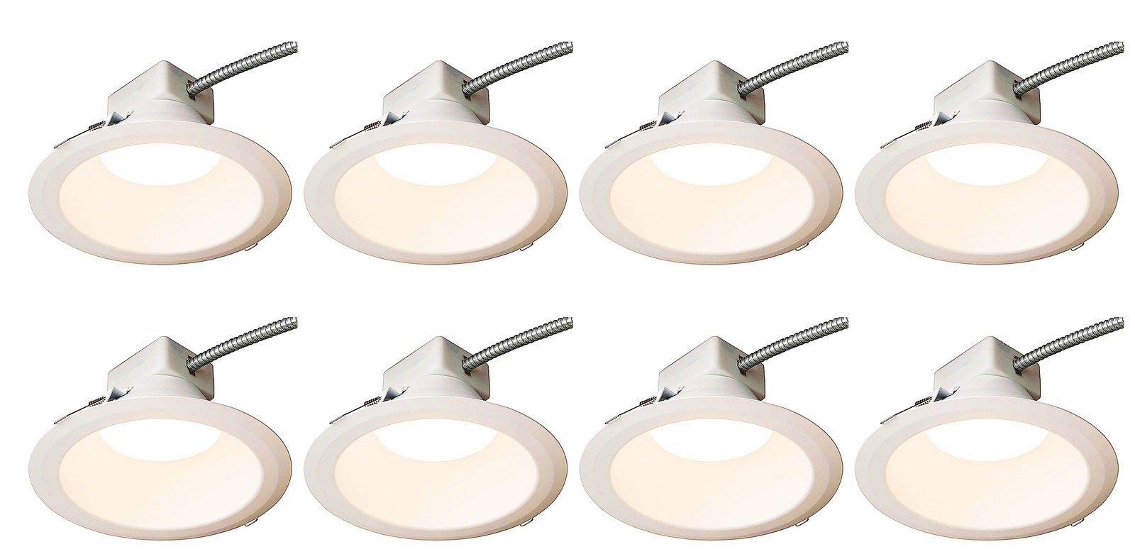 Lumination LRX Series LED downlight, 8 inch round, 3000 lumen, 3000K Color