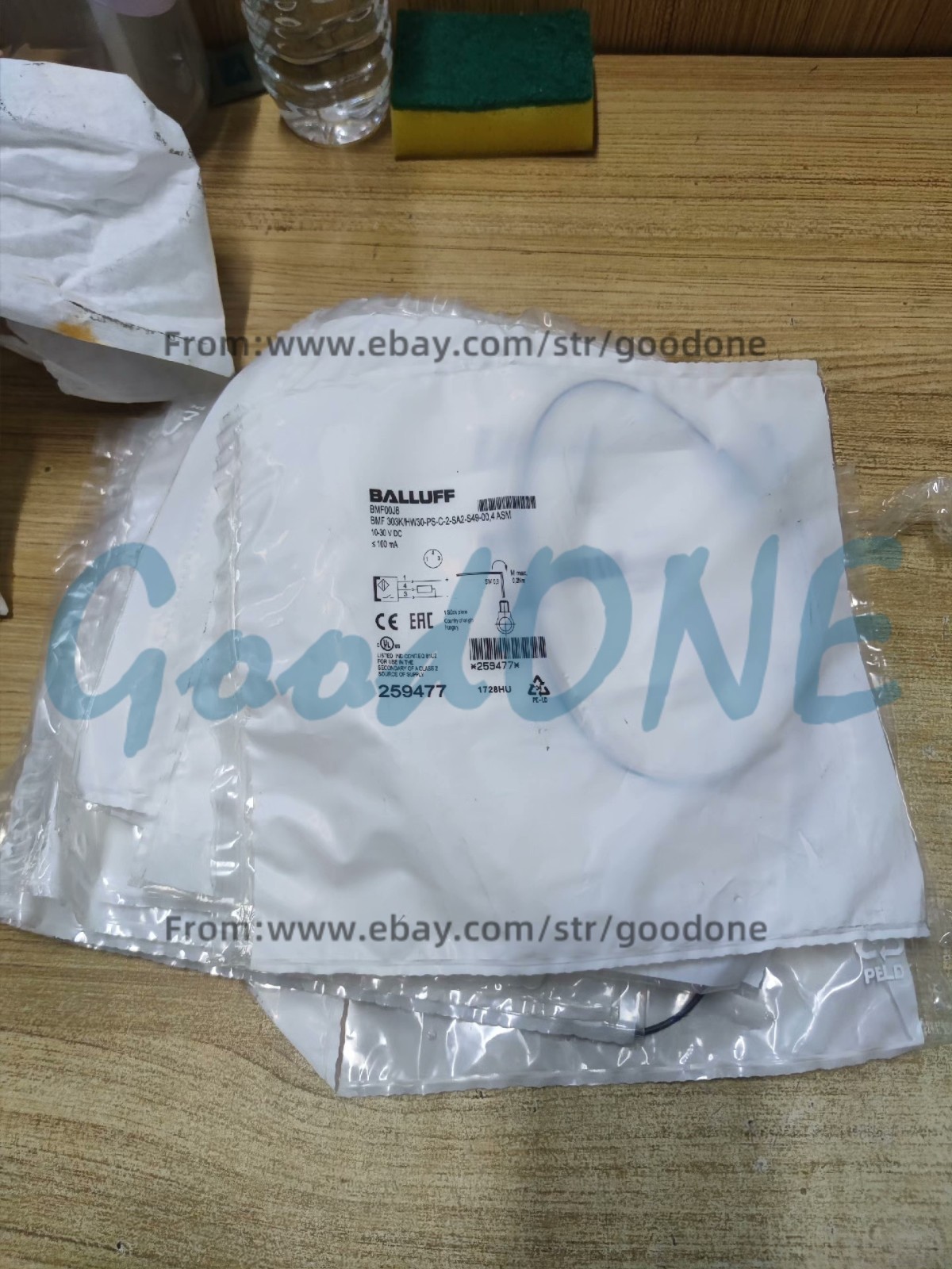 1PC NEW FOR Balluff Sensor BMF00J8 BMF 303K/HW30-PS-C-2-SA2-S49-00,4ASM