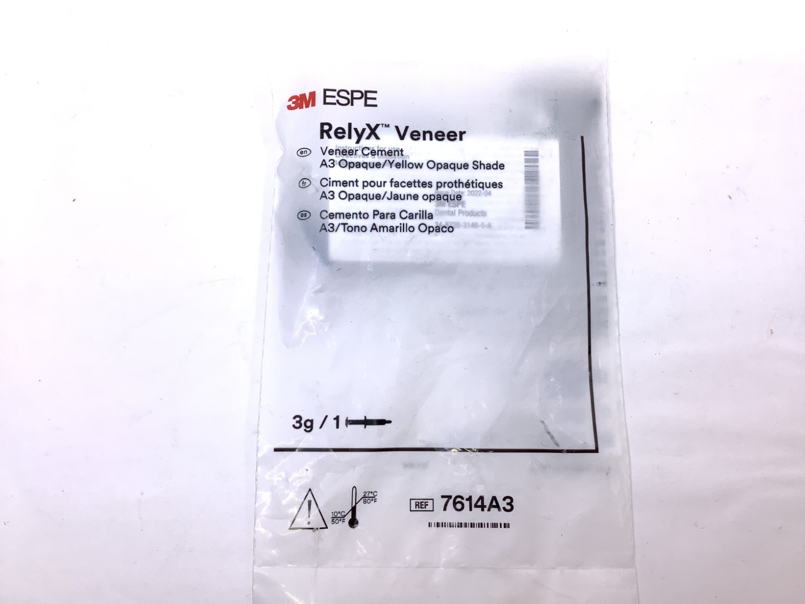 3M RelyX Veneer Cement A3 & Kerr Harmonize Refill A2D A3E Dental Lot of 3