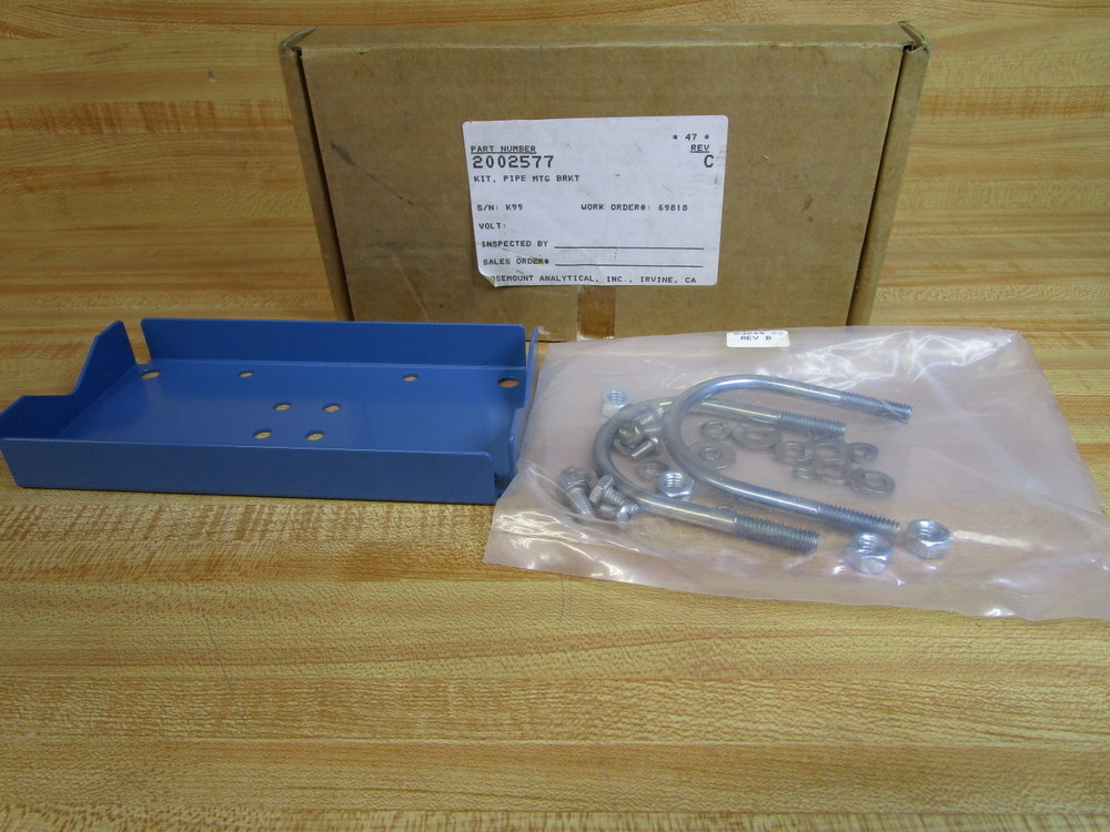 Rosemount 2002577 Pipe Mounting Bracket