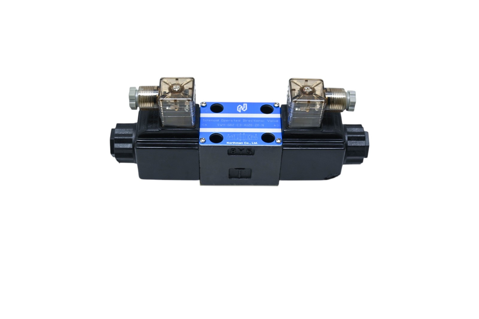 Northman SWH-G02-C3-A120-20-N Solenoid Operated Directional Control Valve NOS