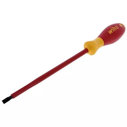 Wiha 32026 Insulated Softfinish Slotted Screwdriver 5.5Mm X 175Mm