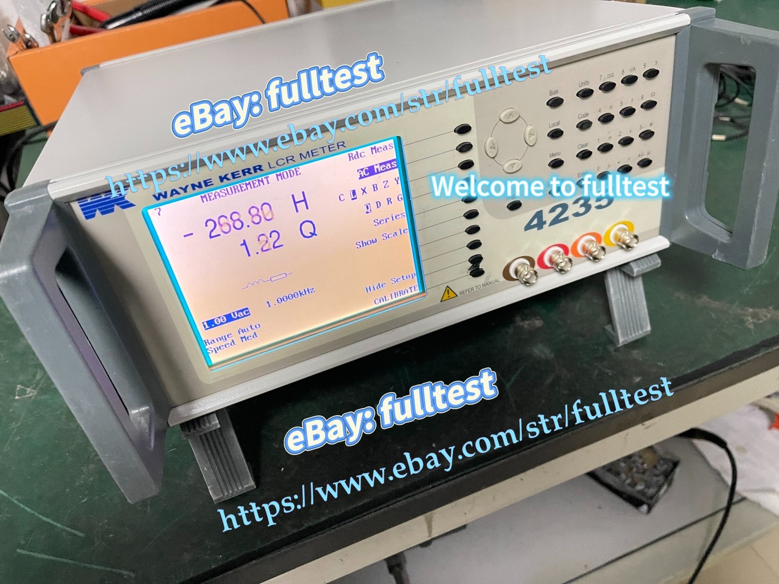 WK WAYNE KERR WK4235 LCR METER 200KHZ by express-fulltest