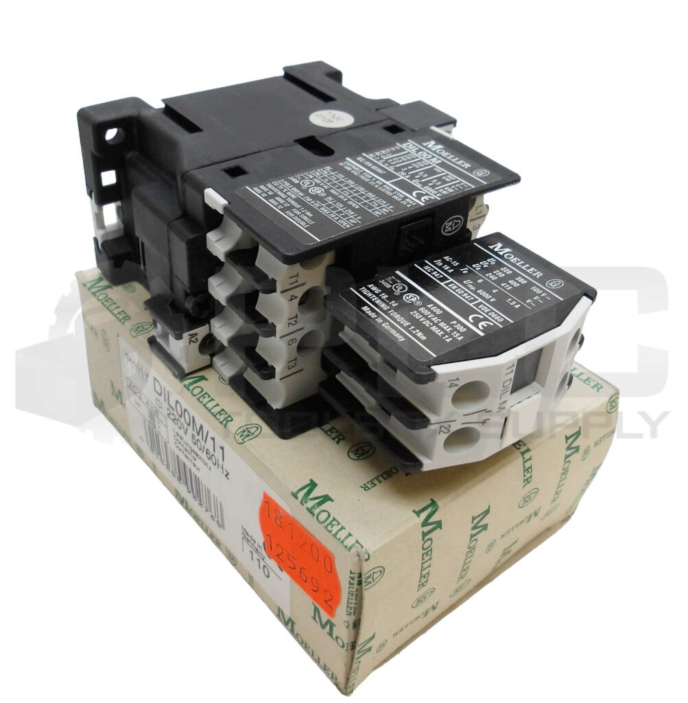 NEW MOELLER DIL00M/11 CONTACTOR 220V 50/60HZ